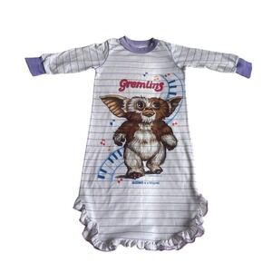 Vintage Gremlins toddletime Gizmo Child Sz 3 Nightgown Movie Memorabilia Pajamas